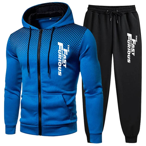 Men's Tracksuit Jogging Zip Up Hoodies Daily Quality Sweatshirts Men
