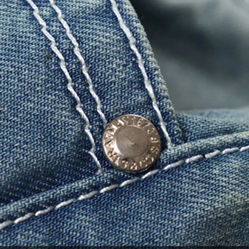 New Men's Spring Autumn Jeans Classic Male Skinny Straight Stretch