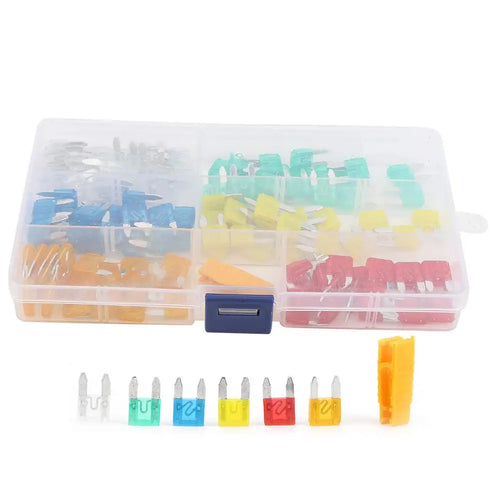 100pcs Car Blade Fuses Assortment Kit, Automotive Replacement Fuses -