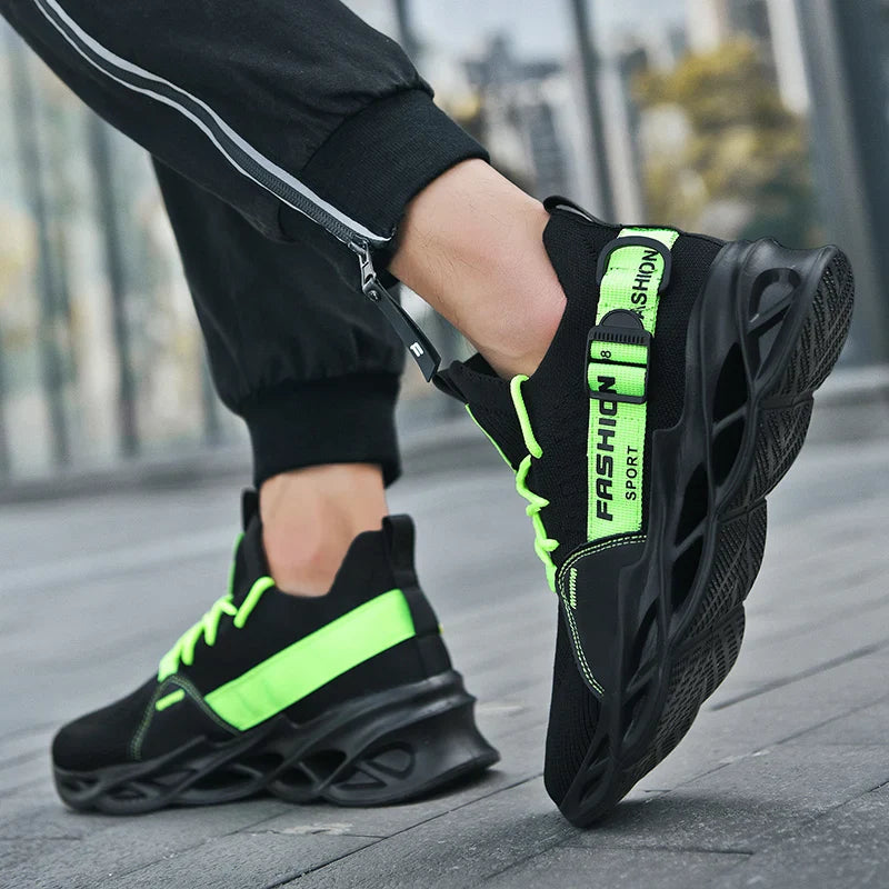 Summer Men Shoes Sneakers Fashion Breathable Platform Running Shoes