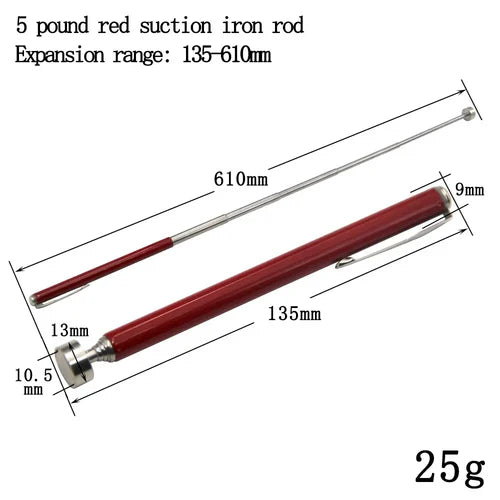Magnetic Retractable Pickup Suction Iron Rod Portable Multifunctional