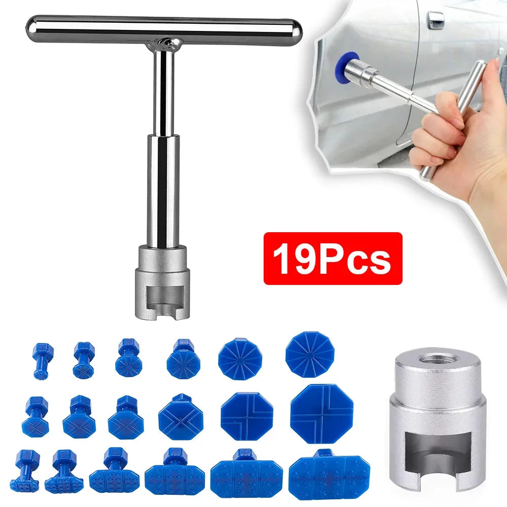 Car Dent Puller Tools T Dent Mechanical Sheet Metal Slide Suction Cup