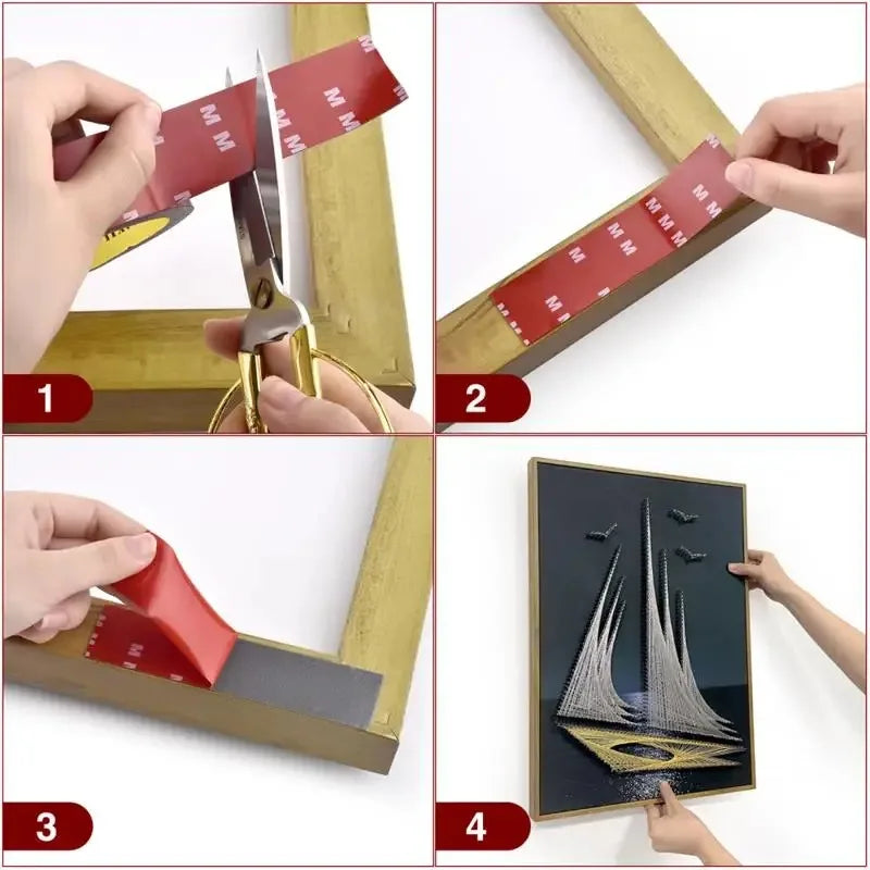 3M Strong Double Sided Adhesive Tape With High Viscosity For