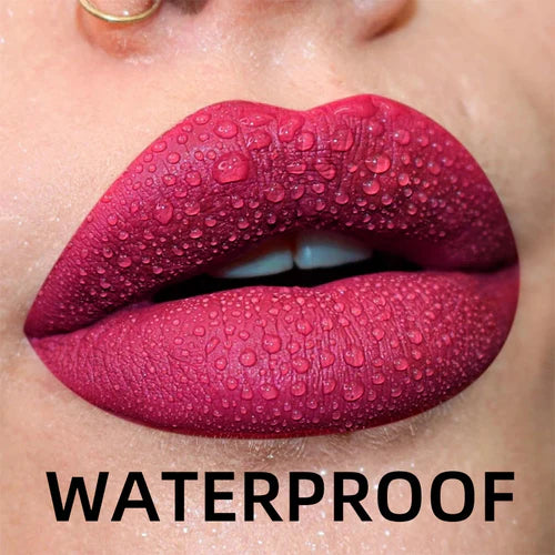 19 colors Matte Velvet Lip Gloss Waterproof Liquid Lipstick Nude Black