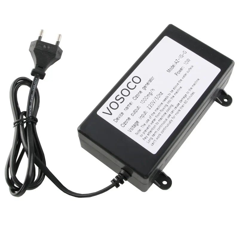 VOSOCO Ozone Generator Ozonizer Water Air Purifier Fruit Vegetable