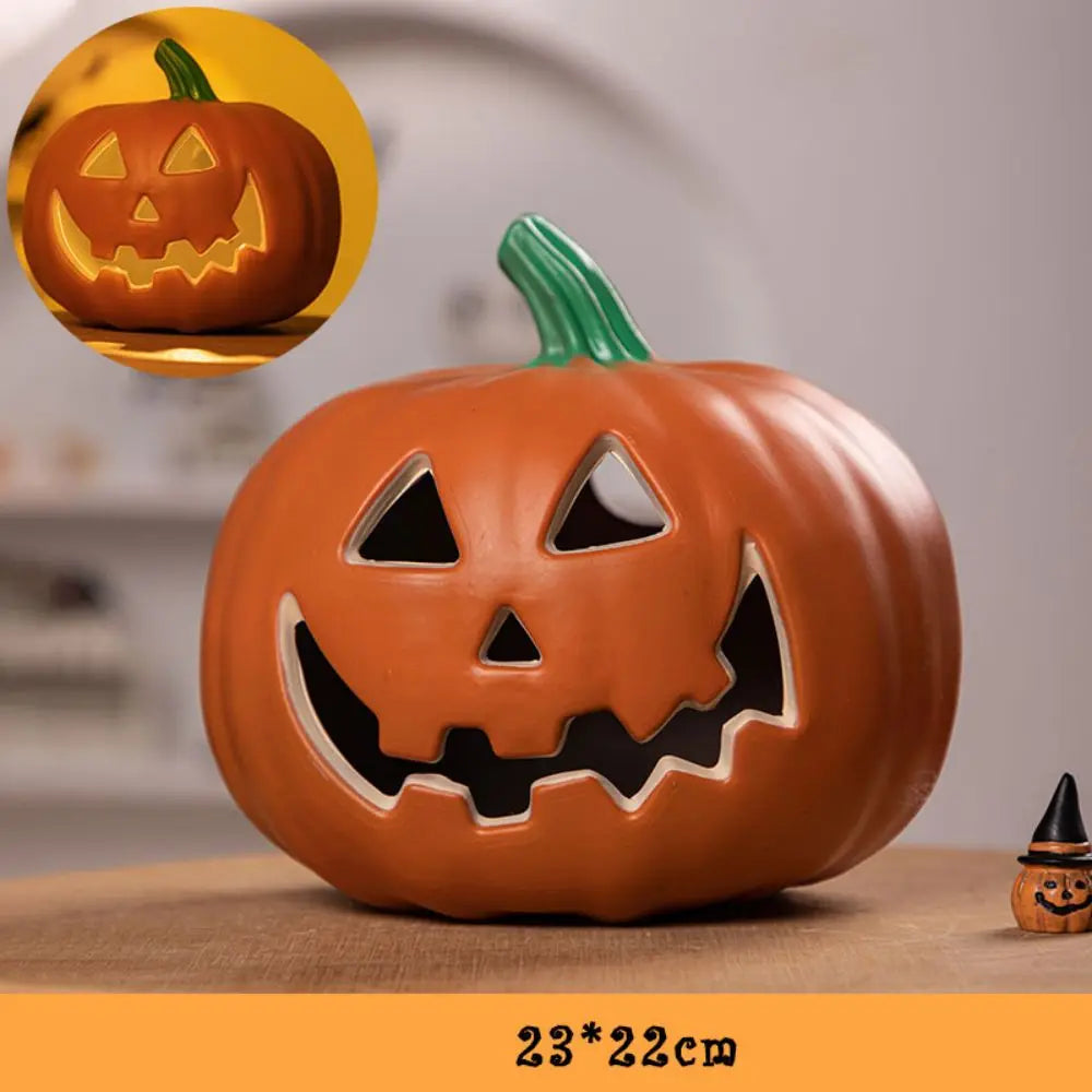 Halloween Decoration Pumpkins Lamp For Home Yard Garden Outdoor Decor Hallowen Horror House Skull Party Props Glow in The Dark