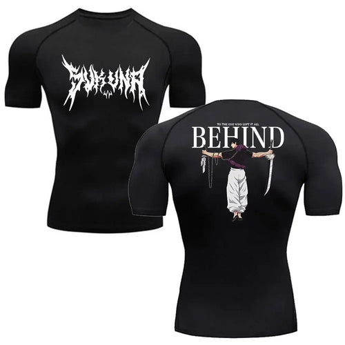 Men's Summer Fitness Gym Sports Running T-Shirt New Hot Selling Anime