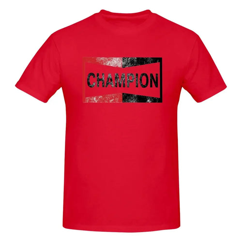 Champion Vintage Logo 100% Cotton T-shirt Men's Oversized T Shirts Men