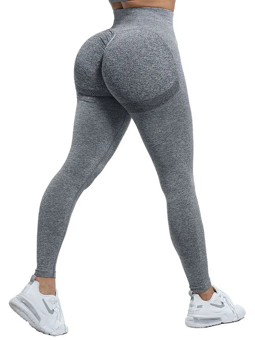 High Waist Fitness Leggings Women Bubble Butt Legging Push Up