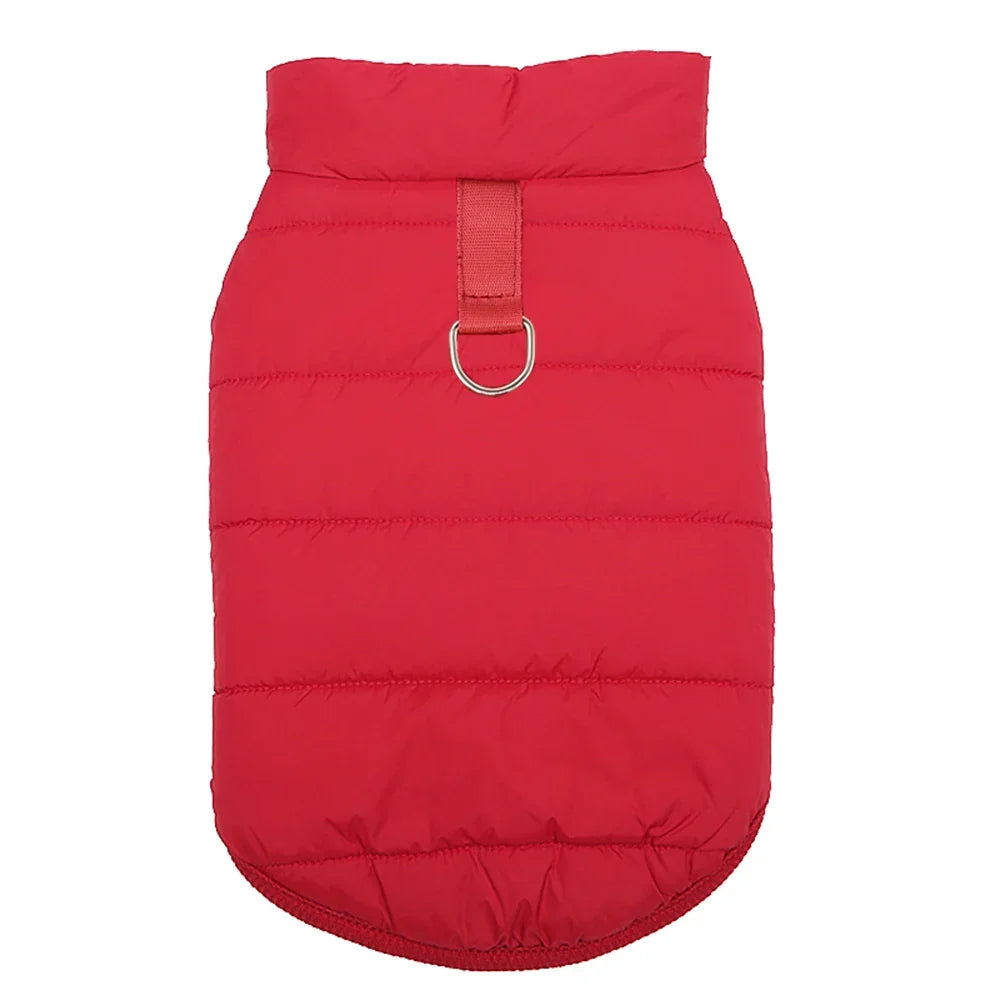 Winter Dog Vest Coat Warm Fleece Pet Clothes for Small Medium Dogs Cats Windproof Puppy Jacket Outfits Chihuahua Pug Costume