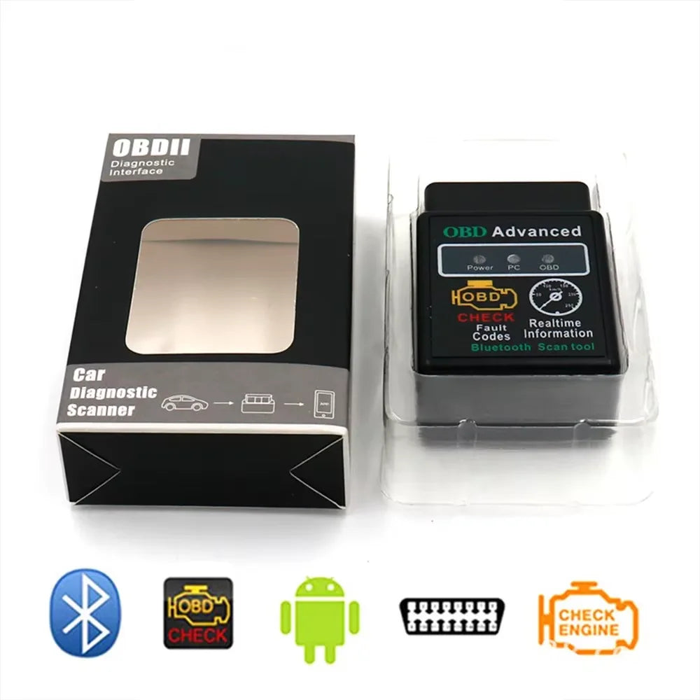 1 PC Car Fault Detector V1.5 Bluetooth Bluetooth OBD II ELM327