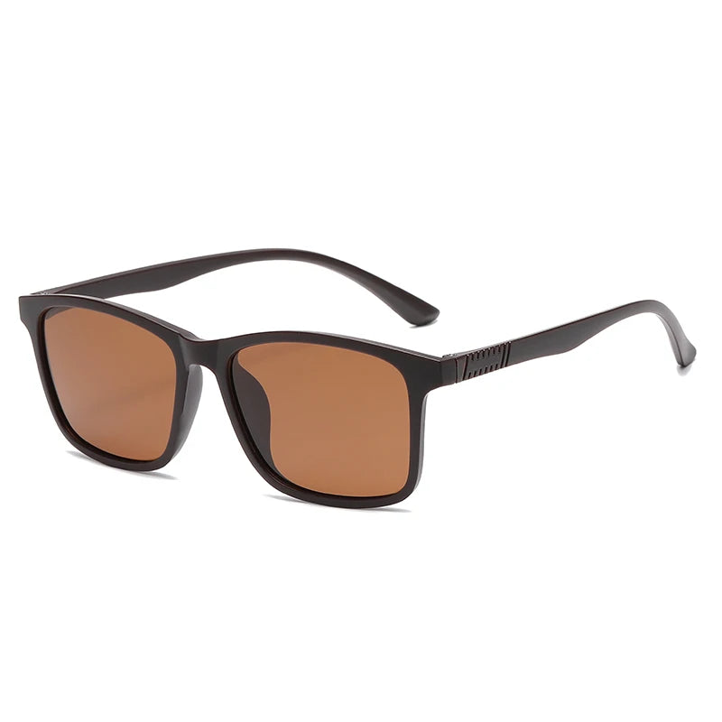 2024 New Men's Business Polarized Sunglasses Square Frame Fashion