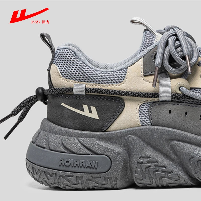 Warrior Sneakers For Men 2023 Spring Platform Arches Ventilate Male