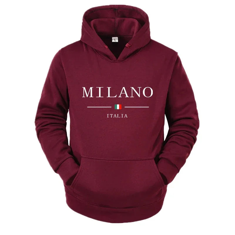 Hot Sale Men's Tracksuit Daily Hooded Fashion Sweatshirts Men Casual