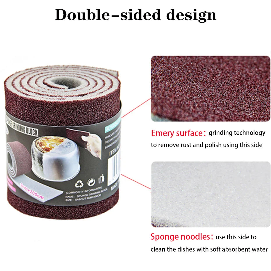 Magic Melamine Sponge Carborundum Kitchen Sponge Eraser for Pan Pot
