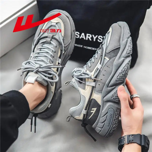 Warrior Sneakers For Men 2023 Spring Platform Arches Ventilate Male