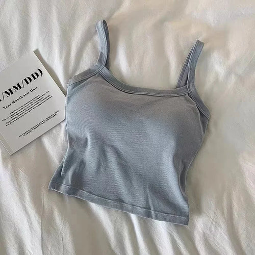 Crop Top Women Sexy Sleeveless Tops Fashion Female Underwear Lady's