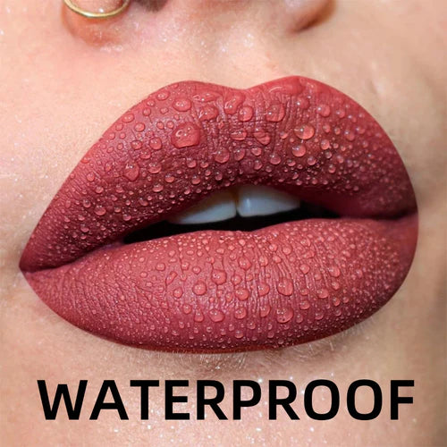19 colors Matte Velvet Lip Gloss Waterproof Liquid Lipstick Nude Black