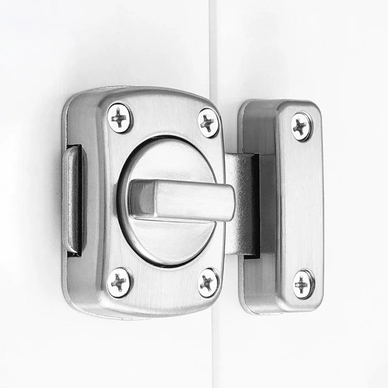 1pc Home Security Latch Rotate Bolt Latch Gate Latches Door Slide Lock