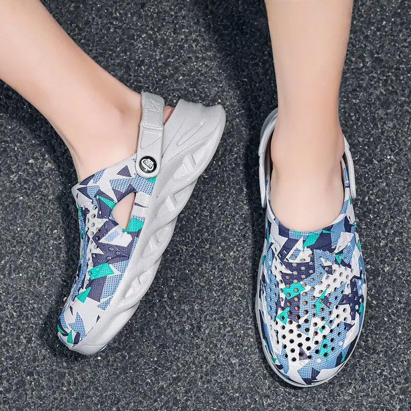 Unisex Summer Slippers Men Clogs Platform Women Beach Sandals Outdoor