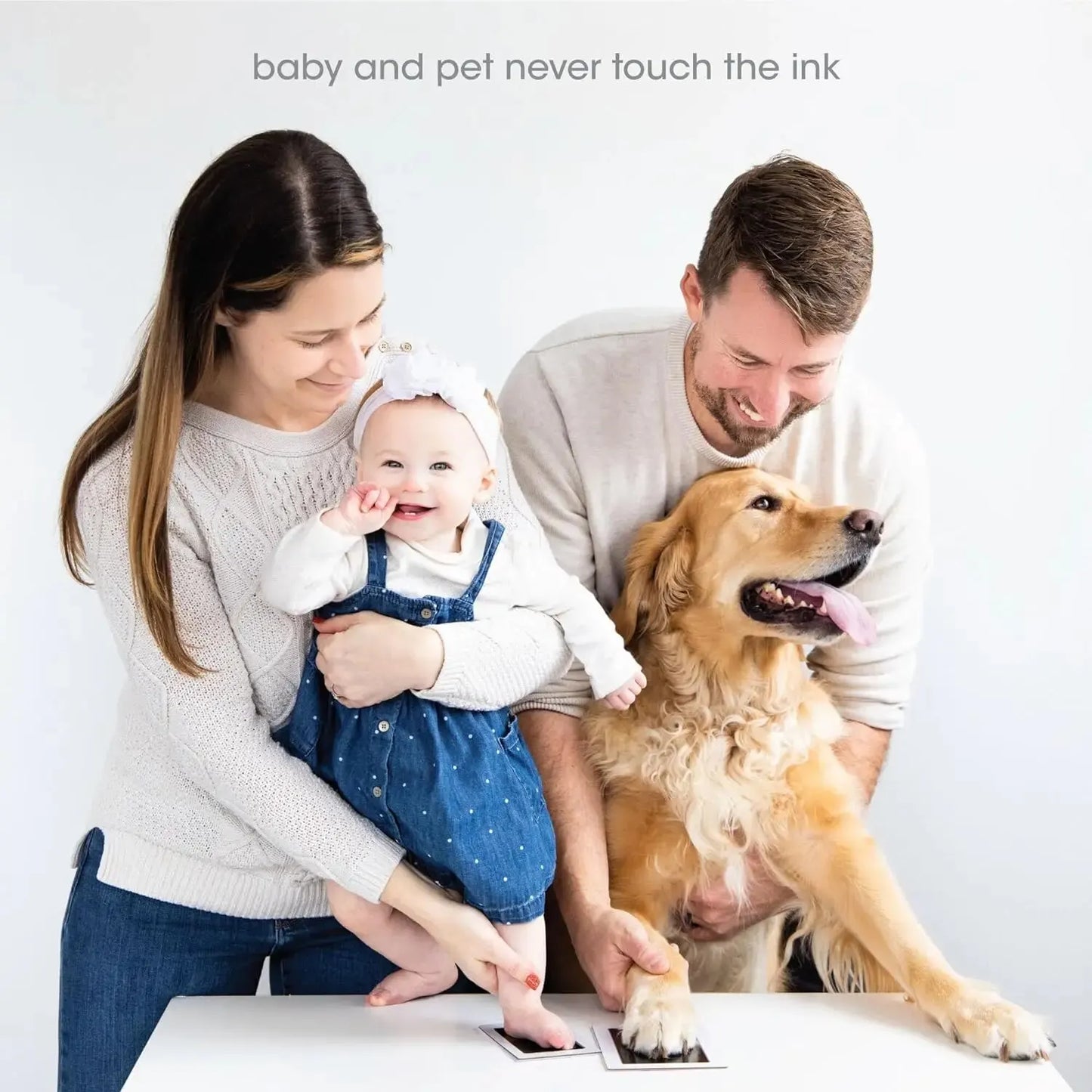 Paw Print Clean Touch Ink Pad, Dog Or Cat Pet Owner Keepsake, DIY