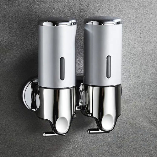 Manual Liquid Soap Dispensers double/triple 500ml Wall Mounted Shampoo