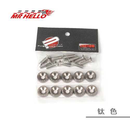 Improved Automotive Hexagonal Fasteners, Mudguard Washers, Bumper