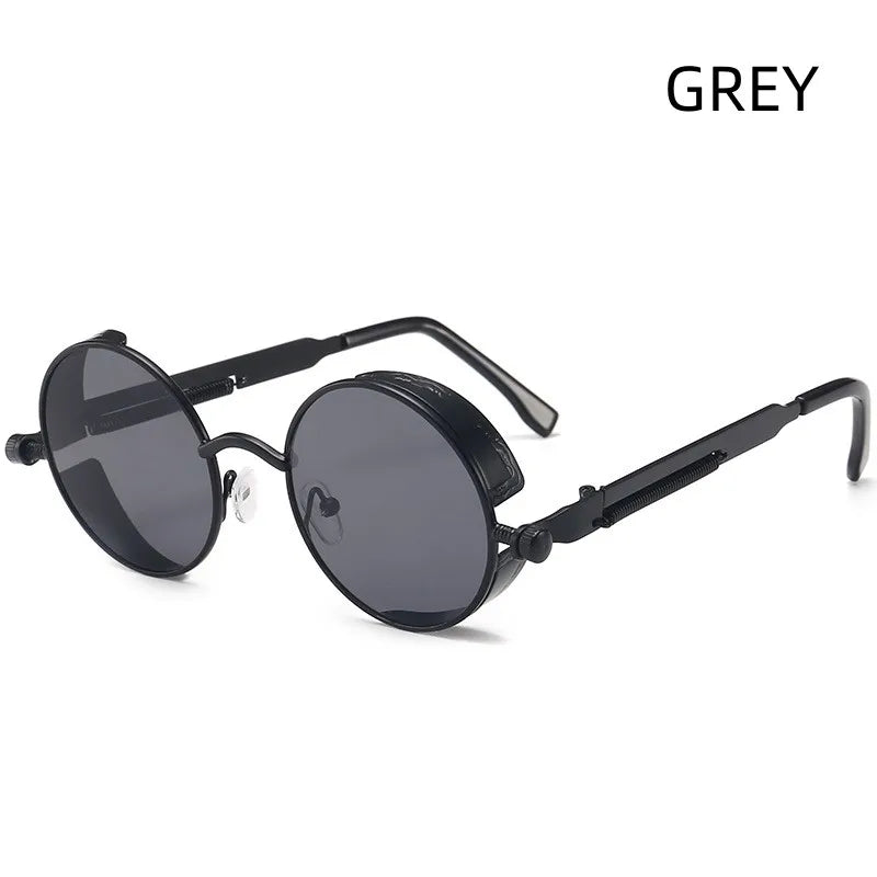 Steampunk Glasses New Fashion Round Sunglasses Europe And The United