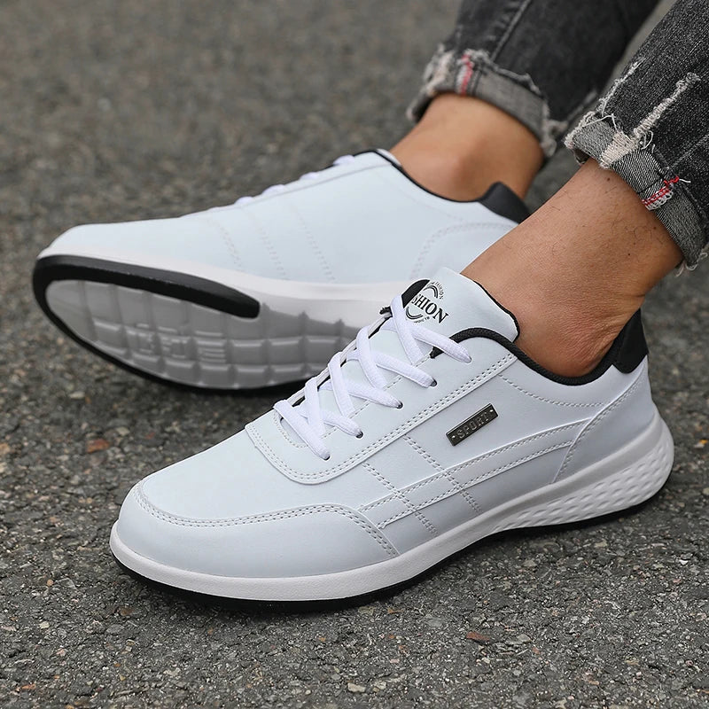 Casual Men's Vulcanized Shoes Outdoor Tennis Lightweight Anti Slip