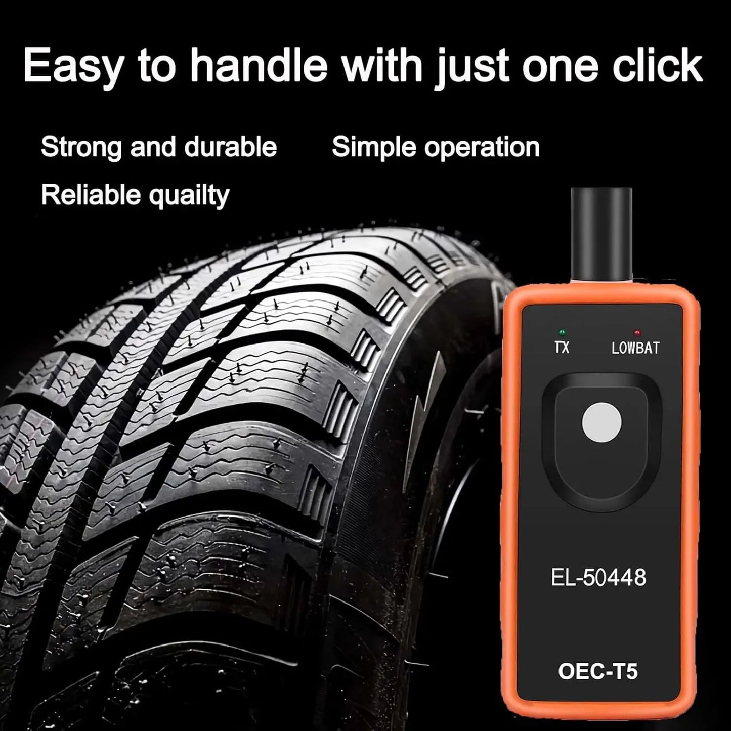 Automotive Tire Pressure Detection Sensor EL-50448 OEC-T5 Opel/GM Tire