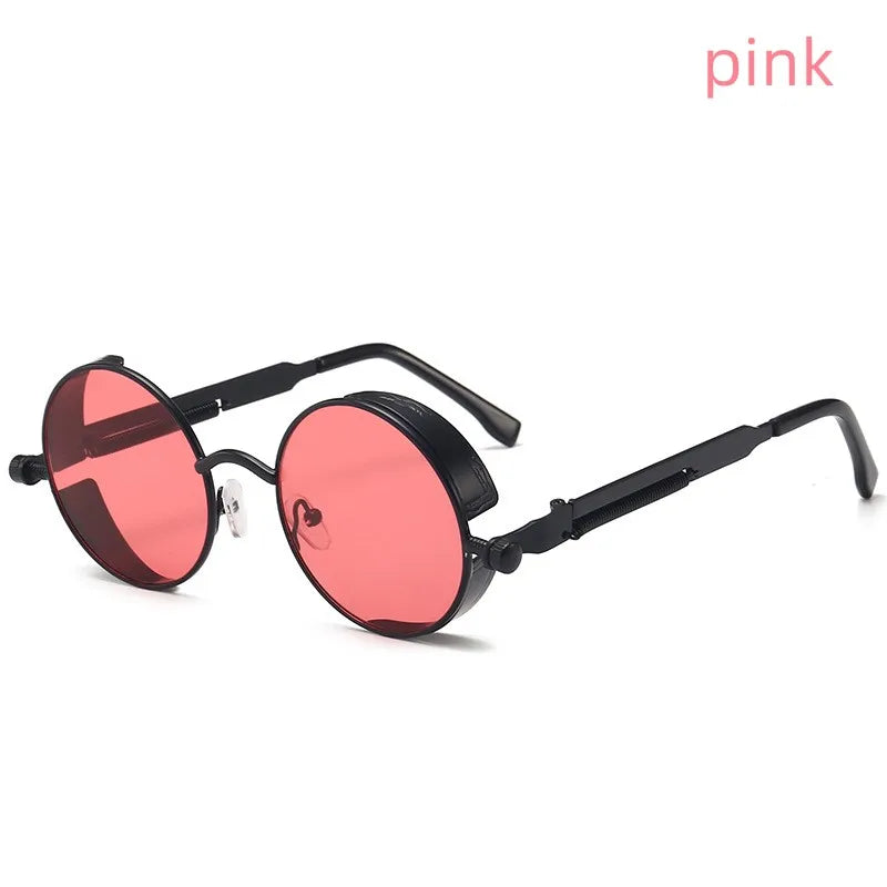 Steampunk Glasses New Fashion Round Sunglasses Europe And The United