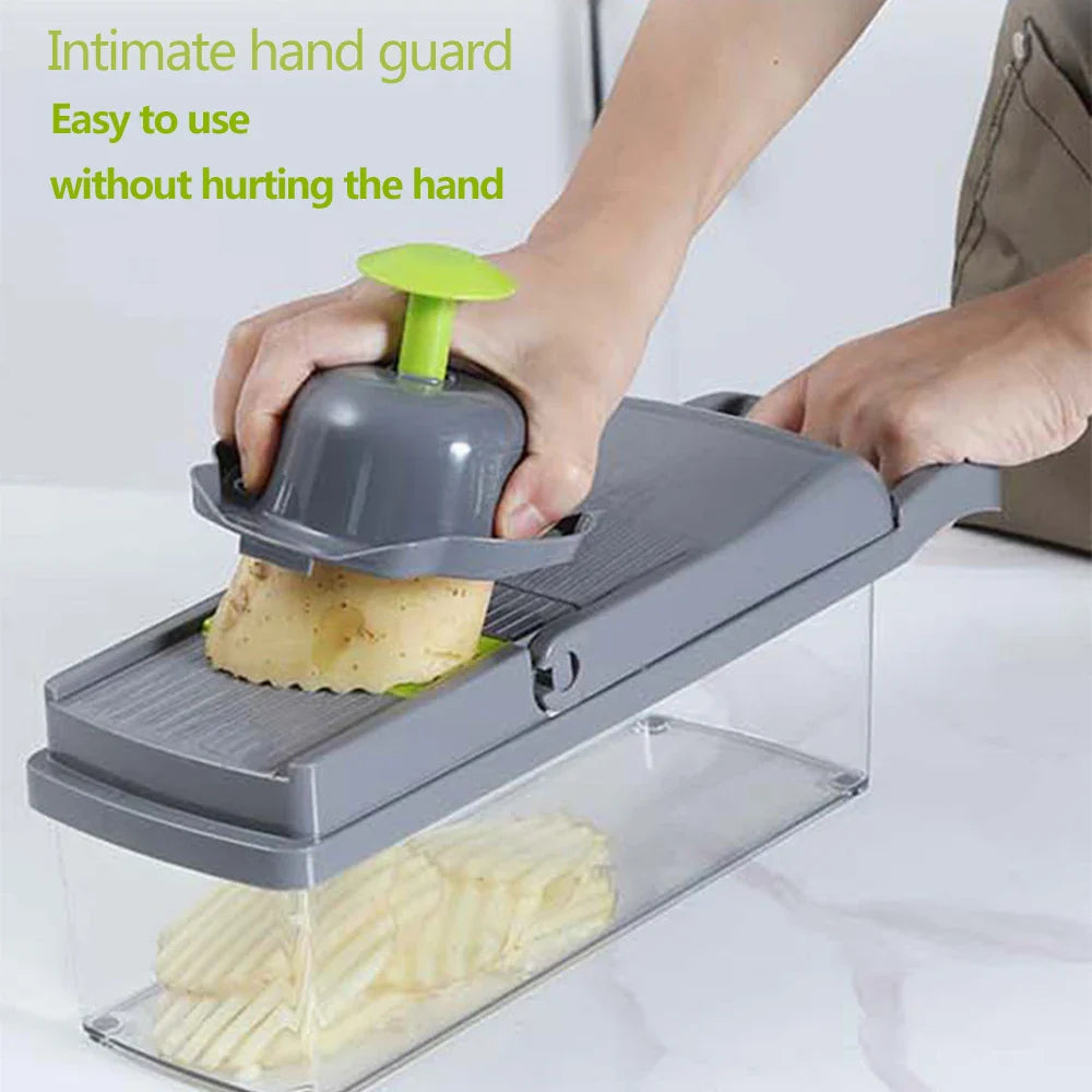 Multifunctional Vegetable Chopper Handle Food Grate Food Chopper