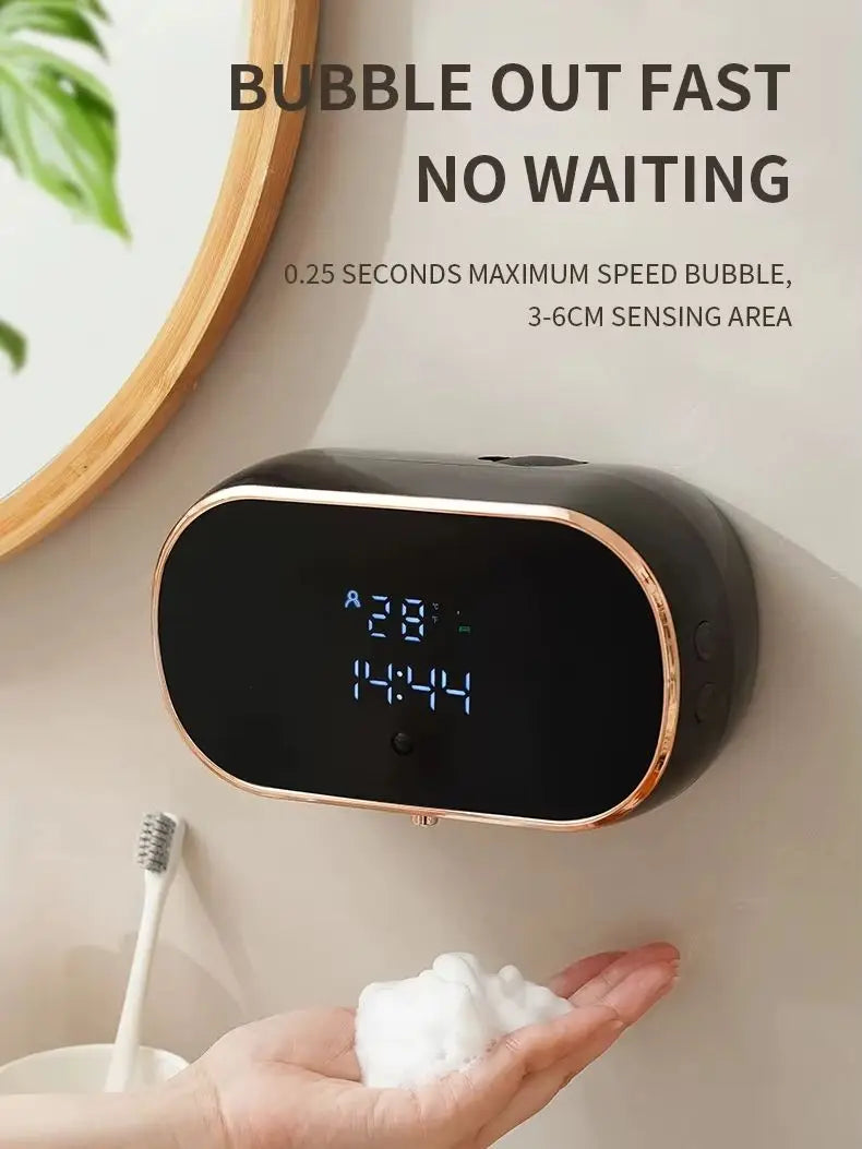 New Automatic Foam Soap Dispensers For Bathroom Smart Washing Hand