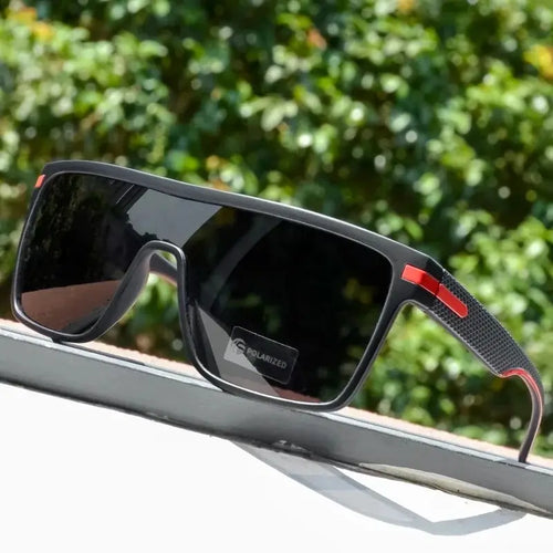 CRIXALIS Fashion Polarized Sunglasses For Men Square Oversized Anti