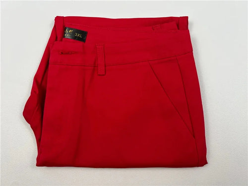 New Elegant Ladies OL Work Pantalones S-4xl Big Size Womens Formal