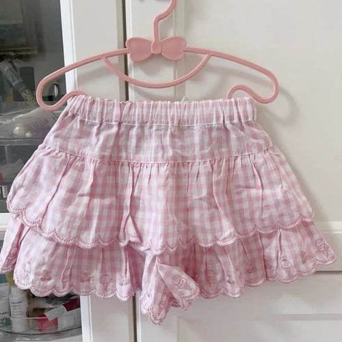 2025 Faldas Mujer De Moda Japanese Summer Skirt Women High Waist Jupe