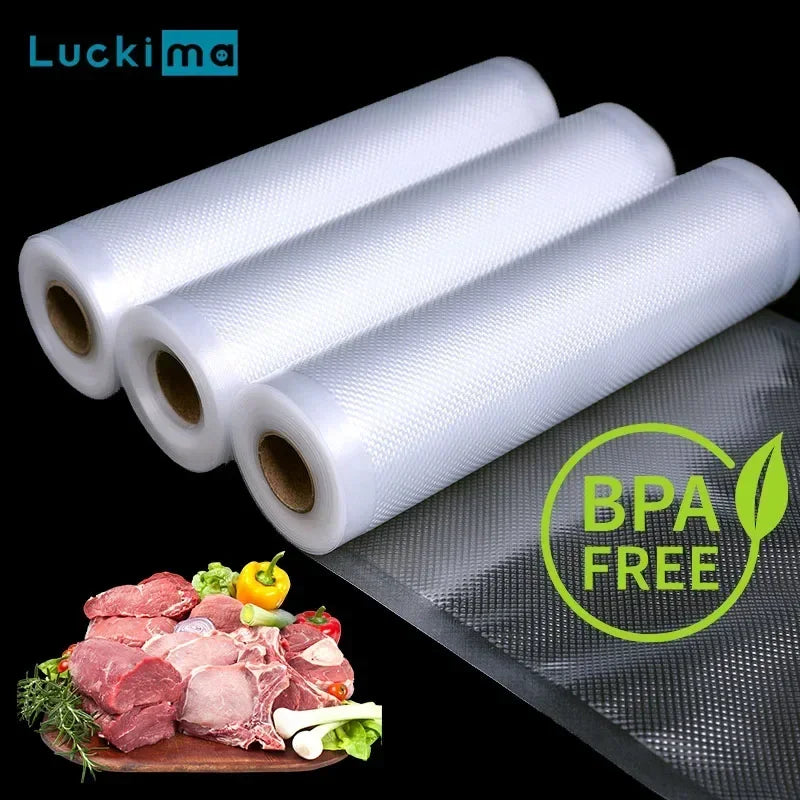 Food Vacuum Storage Packaging Bags for Vacuum Sealer Meat Fruit