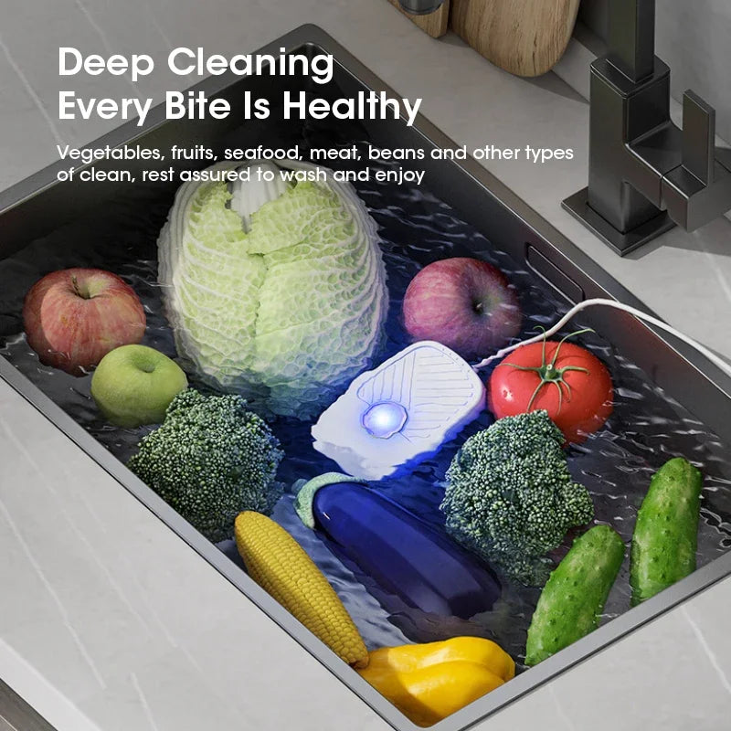 Vegetable and Fruit Cleaning Machine Multi Functional Ultrasonic