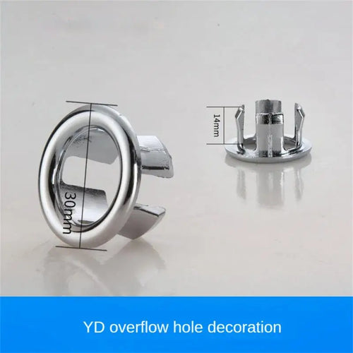 5/1pcs Sink Hole Overflow Cover For Kitchen Bathroom Basin Decoration