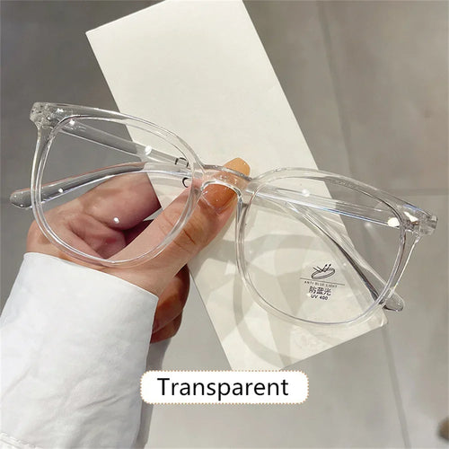 New Retro Ultra-light Glasses Anti-blue Light Flat Glasses Female