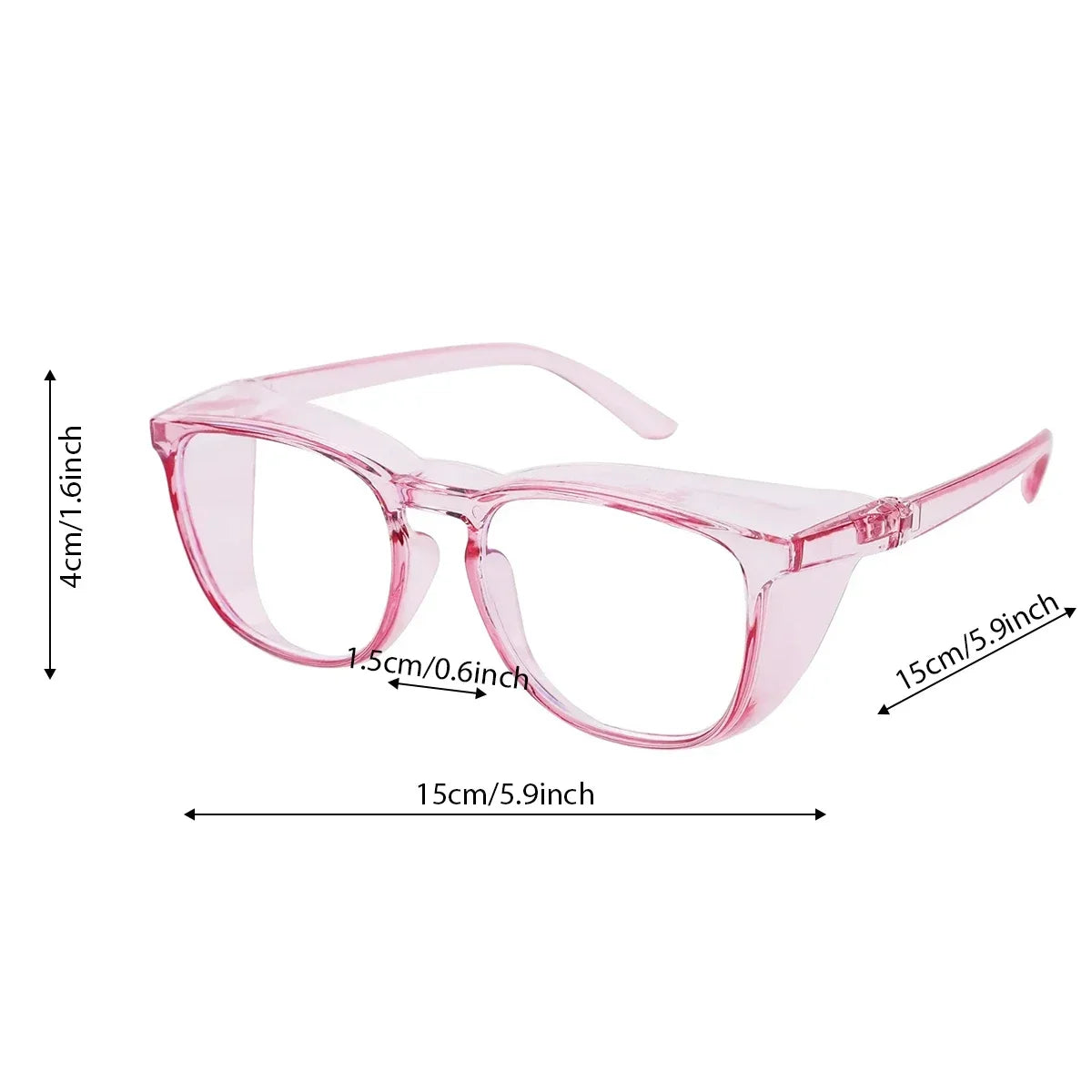 Fashion Solid Simple Anti-spray Goggles Anti Pollen Sunglasses