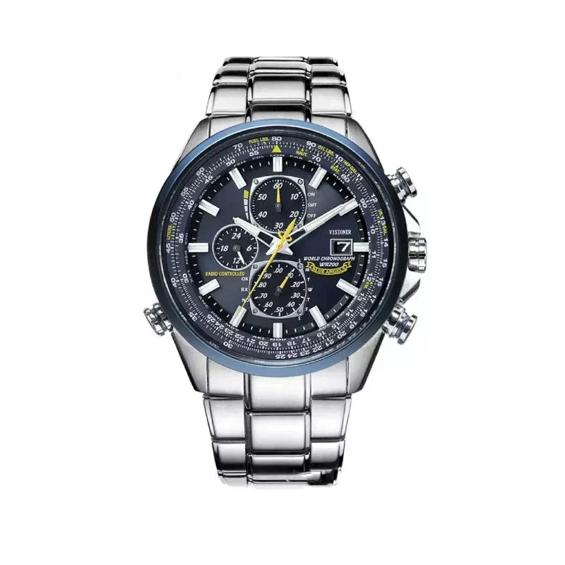 2026 Genuine Men Luxury Trend Quartz Clock Men's Calendar Waterproof Classic Quartz Watch Fancy Stainless Steel Automatic Watch
