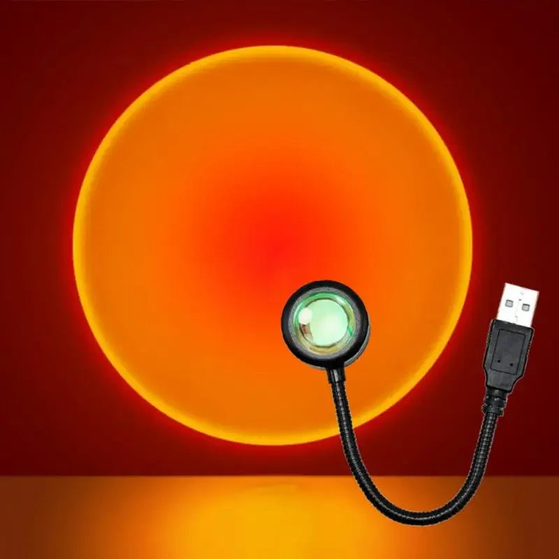 RGB Atmosphere Night Light Mini USB Light Self Photography Light LED