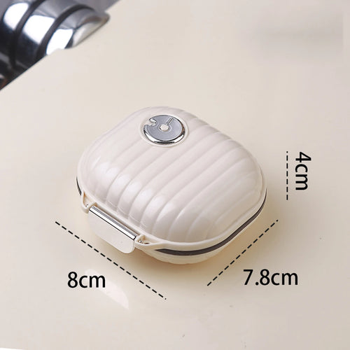 Folding Pill Case Medicine Drug Pills organizer storage Boxs Portable