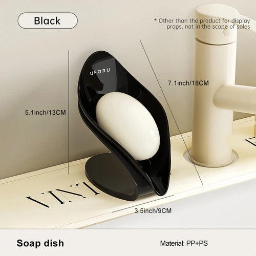 Home Light Luxury Soap organizer Box, Bathroom Countertop Creative