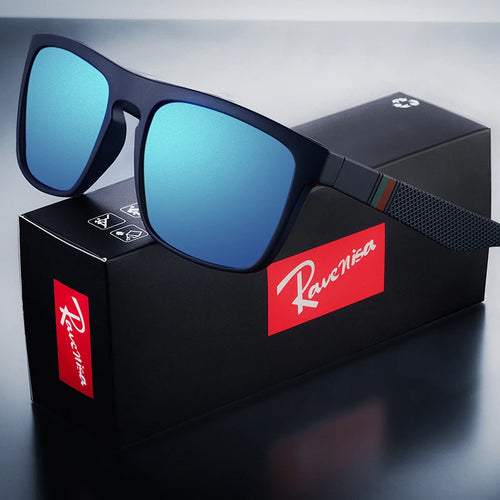 Fashion Square Vintage Polarized Sunglasses Men Women Retro Driving