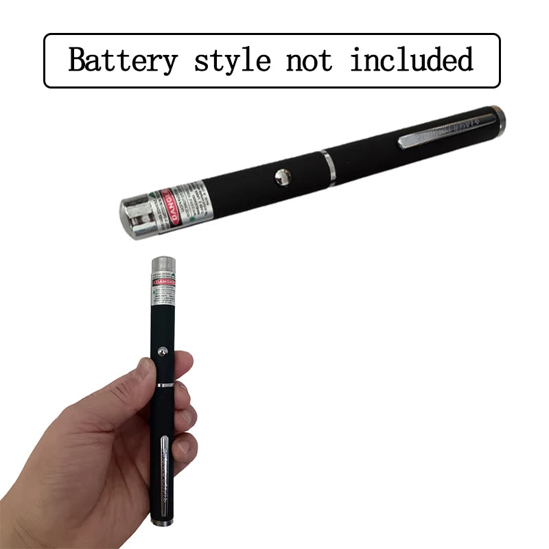 2-in-1 Mini Laser Pointer, LED Pet Training Flashlight, Scratching