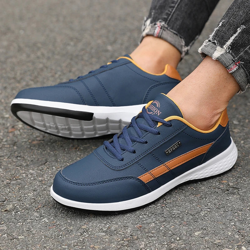 Casual Men's Vulcanized Shoes Outdoor Tennis Lightweight Anti Slip