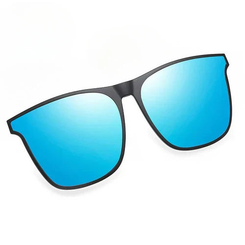 Polarized Clip on Sunglasses Men Car Driver Goggles Night Vision