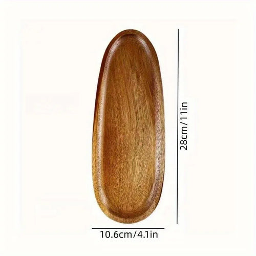 Japanese solid wood fruit plate factory wholesale wooden tray